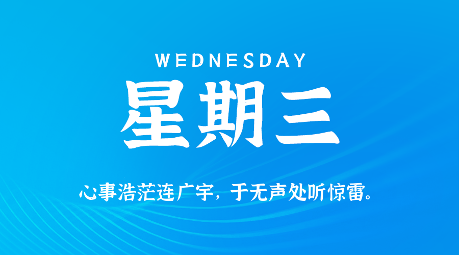 01日14日，星期三，在这里每天60秒读懂世界！