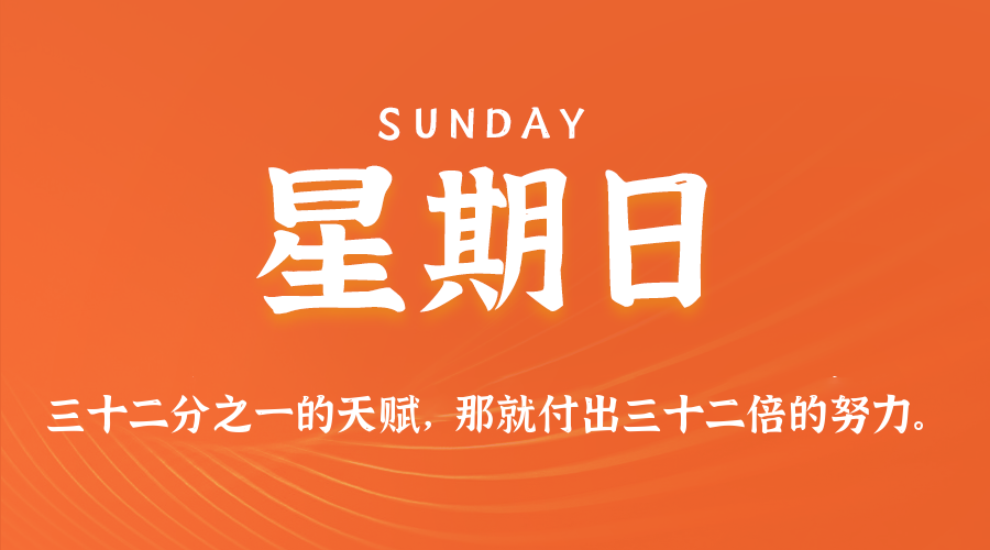 03日01日，星期日，在这里每天60秒读懂世界！