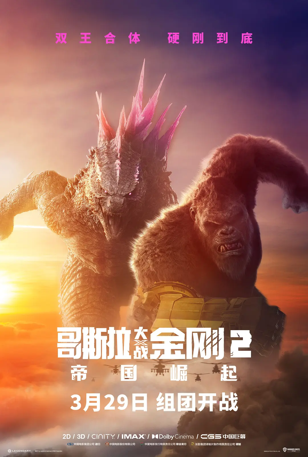 哥斯拉大战金刚2：帝国崛起 Godzilla x Kong: The New Empire (2024)